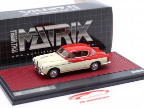 Matrix 1/43 Alfa Romeo 1900 Super Boana Primavera 1955 - Blanche Et Rouge - NEUF