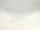 Set of 4 Presentation Plates from Acrylic glass SAFE