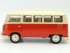 Volkswagen VW T1 Bus Window Van année 1963 rouge / crème 1:18 Welly