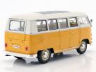 Volkswagen VW T1 bus år 1963 gul / hvid 1:24 Welly