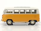 Volkswagen VW T1 bus year 1963 yellow / White 1:24 Welly