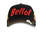 Stefan Bellof berretto "casco" Classic Line nero / rosso / giallo