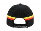 Stefan Bellof chapeau "casque" Classic Line noir / rouge / jaune