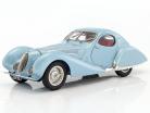 Talbot Lago Coupe T150 C-SS Teardrop Figoni & Falaschi Bouwjaar 1937-1939 lichtblauw metalen 1:18 CMC