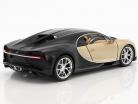 Bugatti Chiron Baujahr 2017 gold / schwarz 1:24 Welly