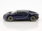 Bugatti Chiron dark blue 1:43 Bburago