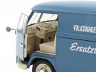 Volkswagen VW T1 Bus Servizio ricambi anno di costruzione 1963 blu / bianco 1:18 Welly