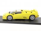 Lamborghini Diablo Roadster year 2000 yellow 1:43 Leo Models