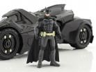 Batmobile Arkham Knight (2015) с фигура Batman черный 1:24 Jada Toys