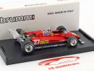 Patrick Tambay Ferrari 126C2 #27 2nd italiensk GP formel 1 1982 1:43 Brumm