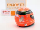 Michael Schumacher Mercedes GP formula 1 2012 helmet 1:2 Schuberth