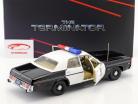 Dodge Monaco Metropolitan Police ano de construção 1977 filme Terminator (1984) com T-800 figura 1:18 Greenlight