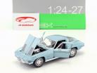 Chevrolet Corvette 建造年份 1963 淡蓝色 金属的 1:24 Welly
