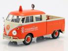 Volkswagen VW Type 2 T1 Pick-Up Road Service Set laranja / creme / cinza 1:24 MotorMax