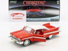 Plymouth Fury year 1958 Movie Christine (1983) red / white / silver 1:24 Greenlight