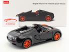 Bugatti Veyron 16.4 Grand Sport Vitesse sort / appelsin 1:18 Rastar