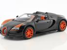 Bugatti Veyron 16.4 Grand Sport Vitesse zwart / oranje 1:18 Rastar