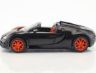 Bugatti Veyron 16.4 Grand Sport Vitesse черный / оранжевый 1:18 Rastar