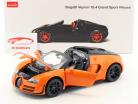 Bugatti Veyron 16.4 Grand Sport Vitesse laranja / preto 1:18 Rastar