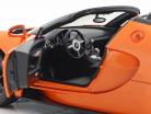 Bugatti Veyron 16.4 Grand Sport Vitesse appelsin / sort 1:18 Rastar