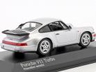 Porsche 911 (964) Turbo année de construction 1990 argent métallique 1:43 Minichamps