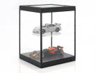 single display case and Rotary table for modelcars in scale 1:18 black Triple9