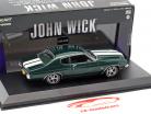 Chevrolet Chevelle SS 396 anno di costruzione 1970 film John Wick 2 (2017) verde metallico 1:43 Greenlight