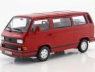 Volkswagen VW T3 Bus Red Star Bouwjaar 1992 rood 1:18 Norev
