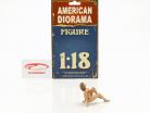 La chica del calendario noviembre en bikini 1:18 American Diorama