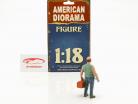 mechanic Sam with toolbox figure 1:18 American Diorama