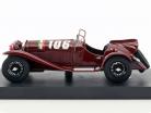 Alfa Romeo 8C 2300 #106 winnaar Mille Miglia 1932 Borzacchini, Bignami 1:43 Brumm