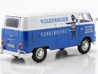 Volkswagen VW Type 2 T1 busje VW klantenservice blauw / wit 1:24 MotorMax