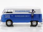 Volkswagen VW Type 2 T1 面包车 VW 顾客服务 蓝 / 白 1:24 MotorMax