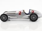 Hermann Lang Mercedes-Benz W125 #2 gagnant Tripoli GP 1937 1:18 Minichamps