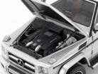 Mercedes-Benz AMG G 63 Год постройки 2017 серебро 1:18 AUTOart