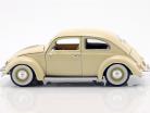 Volkswagen Beetle Volkswagen Beetle крем вып 1955 1:18 Bburago