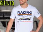 Stefan Bellof Porsche 956K T-Shirt colo recorde 6:11.13 min Nürburgring 1983 branco