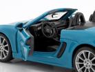 Porsche 718 (982) Boxster ano de construção 2016 azul 1:24 Bburago