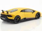 Lamborghini Huracan Performante year 2017 pearl yellow 1:18 AUTOart