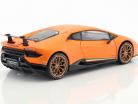 Lamborghini Huracan Performante année de construction 2017 anthaeus orange 1:18 AUTOart