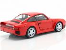 Porsche 959 Opførselsår 1986-88 vagter rød 1:24 Welly
