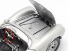 Porsche 550 A Spyder Ano 1950 prata 1:18 Maisto