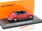 Volkswagen VW Hebmüller cabriolé ano de construção 1950 vermelho 1:43 Minichamps