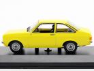 Ford Escort Opførselsår 1975 gul 1:43 Minichamps
