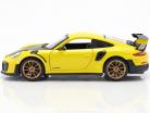 Porsche 911 (991 II) GT2 RS anno di costruzione 2018 giallo / nero 1:24 Maisto