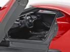 Ford GT Opførselsår 2017 liquid rød / sølv 1:18 AUTOart