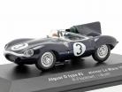 Jaguar D-type #3 勝者 24h LeMans 1957 Flockhart / Bueb 1:43 Ixo