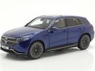 Mercedes-Benz EQC 4Matic (N293)  ano de construção 2019 brilhante azul 1:18 NZG
