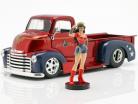 Chevy Coe Pick-Up 1952 with figure Wonder Woman DC Comics 1:24 Jada Toys