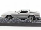 Chevrolet Corvette James Bond Film Car Drown In Silver 1:43 Ixo